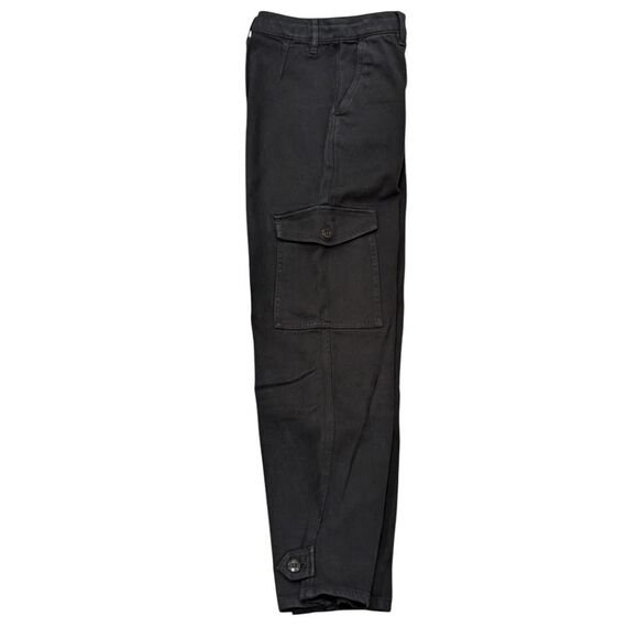 ARITZIA Wilfred Free Modern Cotton Cargo Pants High Rise Black Women’s Size 2 - Picture 4 of 7